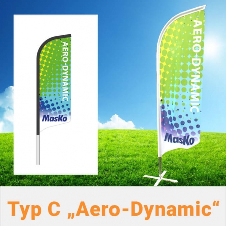 Beachflag Aero Dynamic Typ C
